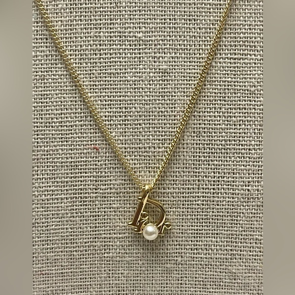 CHRISTIAN DIOR in Silver metal with Pearl - Picture 4 of 7